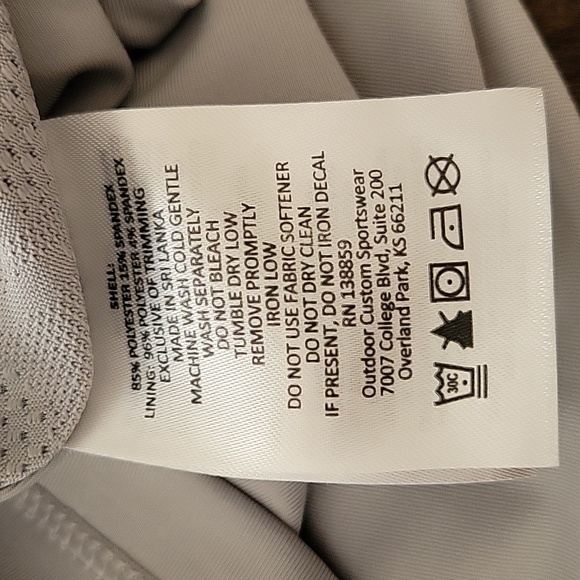 Columbia Golf Univ of Arizona Omni-Wick, Up Next Skort, Gray "A" Small - Picture 8 of 11